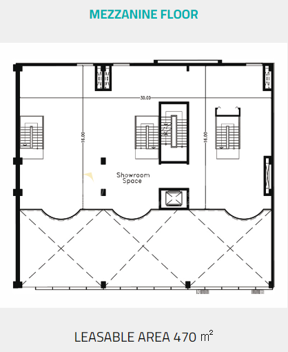 Showroom  In Umm Al Seneem for Rent With A Grace Period